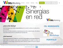 Tablet Screenshot of celworking.com